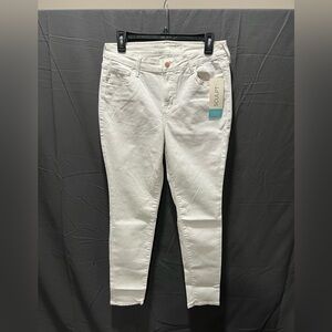 Old Navy Womens Rockstar Super Skinny Jeans Size 12 petite High-Rise White